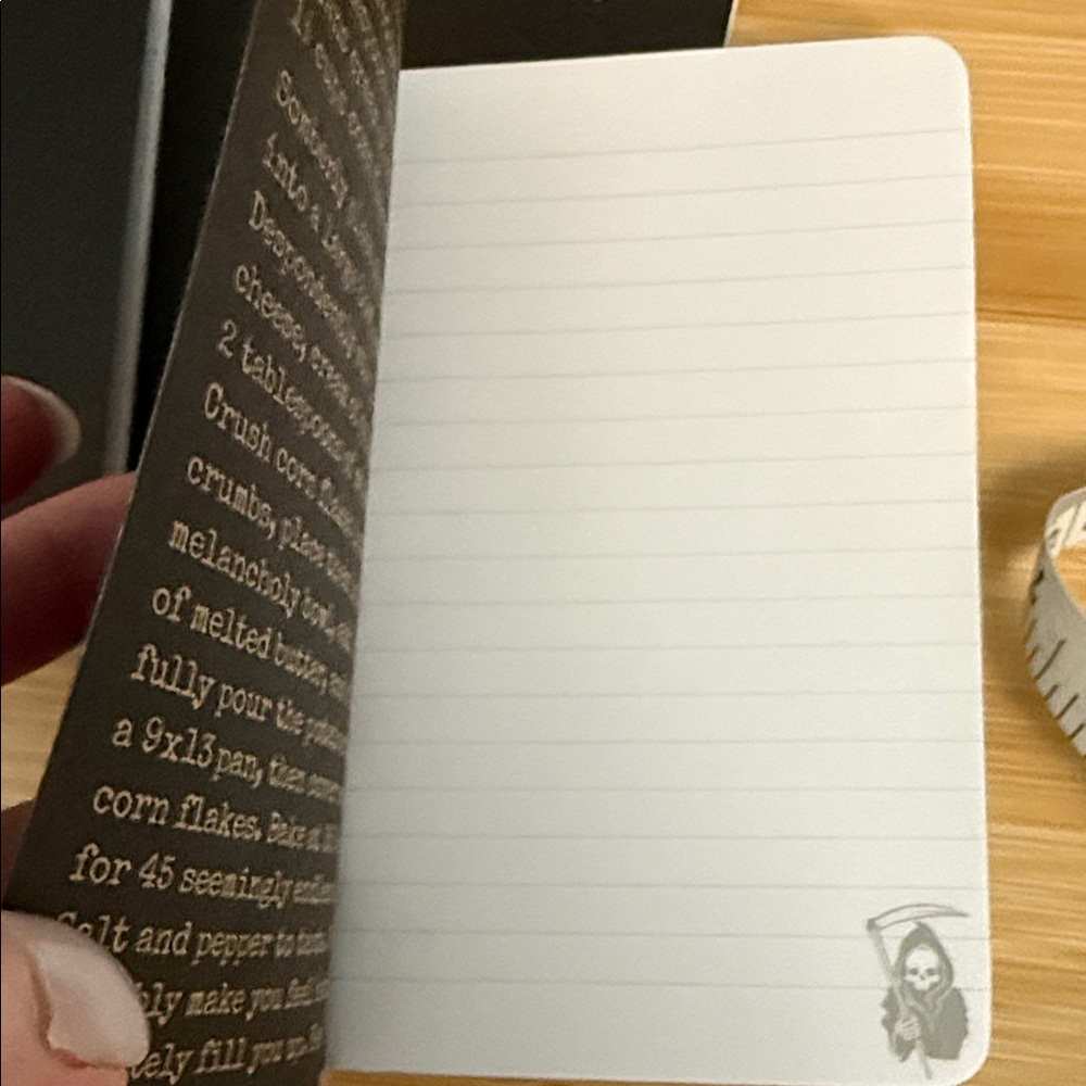Final Notes Epitaph Idea Set of 3 Notebooks from Accoutrements Archie McPhee - Picture 7 of 10